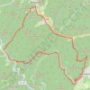 Itinéraire Oberbronn-Muhlthal-Philippsbourg, distance, dénivelé, altitude, carte, profil, trace GPS