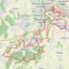 Itinéraire VTT Hayeffes 45 km 2024, distance, dénivelé, altitude, carte, profil, trace GPS