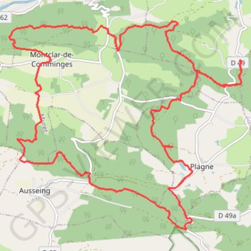 Itinéraire Petites Pyrénées - Cazères Tounis, distance, dénivelé, altitude, carte, profil, trace GPS