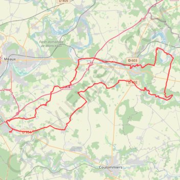 Itinéraire Sortie à vélo matinale, distance, dénivelé, altitude, carte, profil, trace GPS