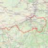 Itinéraire Namur to Liège, distance, dénivelé, altitude, carte, profil, trace GPS