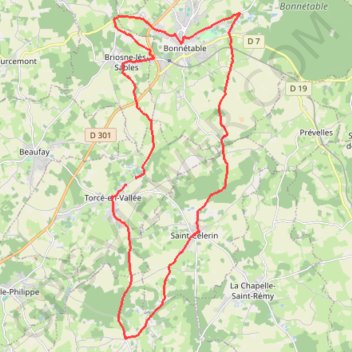 Itinéraire Sortie route, distance, dénivelé, altitude, carte, profil, trace GPS