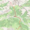 Itinéraire Traversée des Alpes - Étape 2, distance, dénivelé, altitude, carte, profil, trace GPS