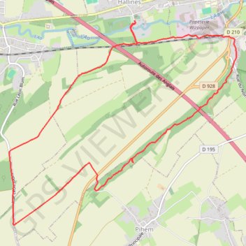 Itinéraire track, distance, dénivelé, altitude, carte, profil, trace GPS
