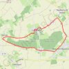 Itinéraire Lignereuil - Givenchy - Beaufort-Blavincourt - Denier, distance, dénivelé, altitude, carte, profil, trace GPS