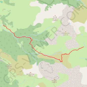 Itinéraire asp32 Cabane Laiterine par le Col d'Iseye, distance, dénivelé, altitude, carte, profil, trace GPS