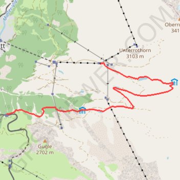 Itinéraire Randonnée des 5 lacs, distance, dénivelé, altitude, carte, profil, trace GPS