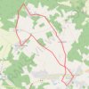 Itinéraire BOUCLE 55 échelle 8,6 km, distance, dénivelé, altitude, carte, profil, trace GPS