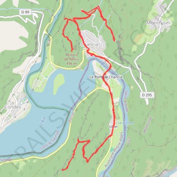 Itinéraire 2026-04-23 14:43:09, distance, dénivelé, altitude, carte, profil, trace GPS