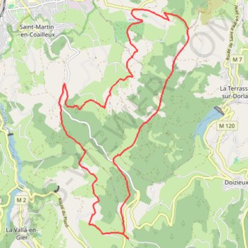 Itinéraire La Barollière-Col du Planil, distance, dénivelé, altitude, carte, profil, trace GPS