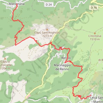 Itinéraire Croquis, distance, dénivelé, altitude, carte, profil, trace GPS