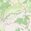 Itinéraire Hauterives (26), distance, dénivelé, altitude, carte, profil, trace GPS