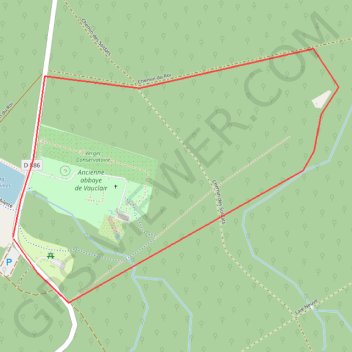 Itinéraire Le chêne Cuif, distance, dénivelé, altitude, carte, profil, trace GPS