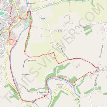 Itinéraire Parcours matin, distance, dénivelé, altitude, carte, profil, trace GPS