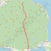 Itinéraire Transtahitienne2019, distance, dénivelé, altitude, carte, profil, trace GPS