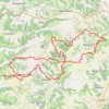 Itinéraire Randonnée VTT à Montaigu-de-Quercy, distance, dénivelé, altitude, carte, profil, trace GPS