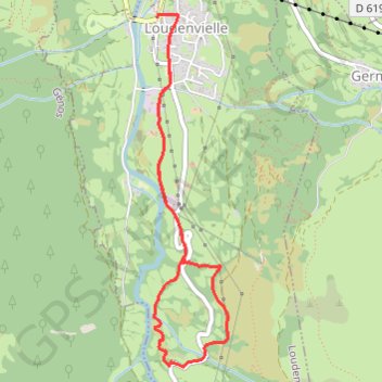 Itinéraire 1 Les granges dOurcibats - Louron Bike Trail, distance, dénivelé, altitude, carte, profil, trace GPS