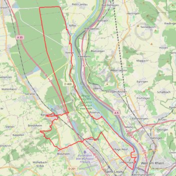 Itinéraire Balade à VTT dans le Sud-Alsace, distance, dénivelé, altitude, carte, profil, trace GPS