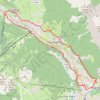 Itinéraire La Vallée de La Guisane, distance, dénivelé, altitude, carte, profil, trace GPS