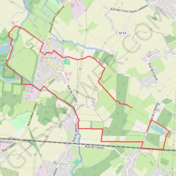 Itinéraire Boucle des Bonniers, distance, dénivelé, altitude, carte, profil, trace GPS