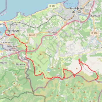 Itinéraire ITINÉRAIRE-27km-IBP135-hiking, distance, dénivelé, altitude, carte, profil, trace GPS