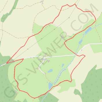 Itinéraire Les Fonds, distance, dénivelé, altitude, carte, profil, trace GPS