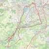 Itinéraire Angers et behuard, distance, dénivelé, altitude, carte, profil, trace GPS