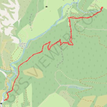 Itinéraire Rando en groupe au vallon de Refrei (tende), distance, dénivelé, altitude, carte, profil, trace GPS
