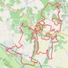 Itinéraire Rando VTT des Fleurs de Chaniers, distance, dénivelé, altitude, carte, profil, trace GPS