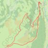 Itinéraire Soum de Hailla / Empièye 07-08-16, distance, dénivelé, altitude, carte, profil, trace GPS