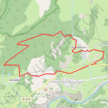 Itinéraire Aussois, Chatalamia, distance, dénivelé, altitude, carte, profil, trace GPS
