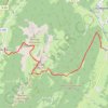 Itinéraire Mont Colombier en traversée, distance, dénivelé, altitude, carte, profil, trace GPS