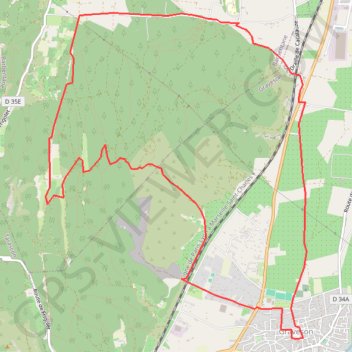 Itinéraire Dans les vallons de la Montagnette, distance, dénivelé, altitude, carte, profil, trace GPS