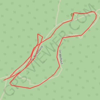 Itinéraire Belvédère du domaine McGill, distance, dénivelé, altitude, carte, profil, trace GPS