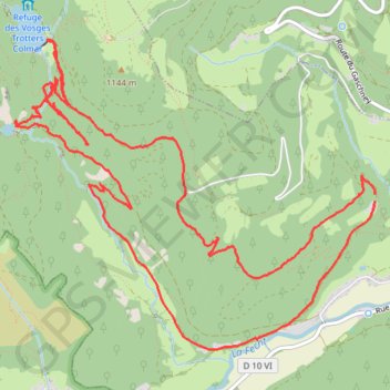 Itinéraire Move, distance, dénivelé, altitude, carte, profil, trace GPS