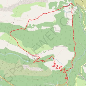 Itinéraire La montagne de Thiey, distance, dénivelé, altitude, carte, profil, trace GPS