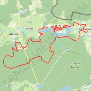 Itinéraire Trail du Val Joly 2026 - Trail du Val Joly, distance, dénivelé, altitude, carte, profil, trace GPS
