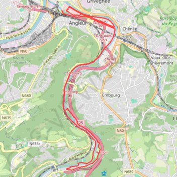 Itinéraire La Belle Iloise, distance, dénivelé, altitude, carte, profil, trace GPS