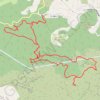 Itinéraire Allauch - Pichauris - Château de Ners - Puits de l'Aroumi, distance, dénivelé, altitude, carte, profil, trace GPS