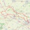 Itinéraire Ronde des Nieules - Armentières, distance, dénivelé, altitude, carte, profil, trace GPS
