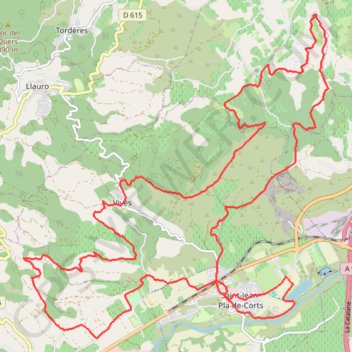 Itinéraire Rando des Chapelles - Saint-Jean-Pla-de-Corts, distance, dénivelé, altitude, carte, profil, trace GPS