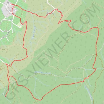 Itinéraire La Font Vive.kml_La Font Vive, distance, dénivelé, altitude, carte, profil, trace GPS