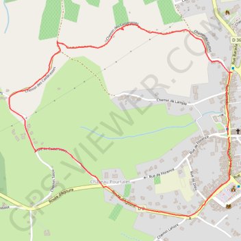 Itinéraire Histoire de Monein, distance, dénivelé, altitude, carte, profil, trace GPS