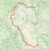 Itinéraire GR40 De Vorey à Goudet (Haute-Loire), distance, dénivelé, altitude, carte, profil, trace GPS