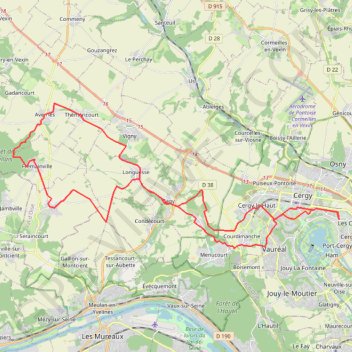 Itinéraire Ferme de la Grue, distance, dénivelé, altitude, carte, profil, trace GPS