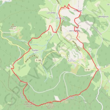 Itinéraire Randonnée des Lapins, distance, dénivelé, altitude, carte, profil, trace GPS