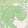 Itinéraire Randonnée à Cuers vers Valcros, distance, dénivelé, altitude, carte, profil, trace GPS