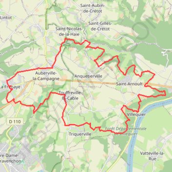 Itinéraire À flanc de coteaux - La Frenaye, distance, dénivelé, altitude, carte, profil, trace GPS