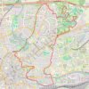 Itinéraire Rennes-Les Gayeulles, distance, dénivelé, altitude, carte, profil, trace GPS