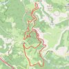 Itinéraire L'Ouysse et moulin de Cougnaguet - Calès, distance, dénivelé, altitude, carte, profil, trace GPS
